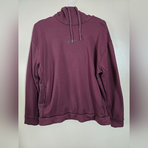 Nike Other - Nike Men's Burgundy Crewneck Hoodie Size Small